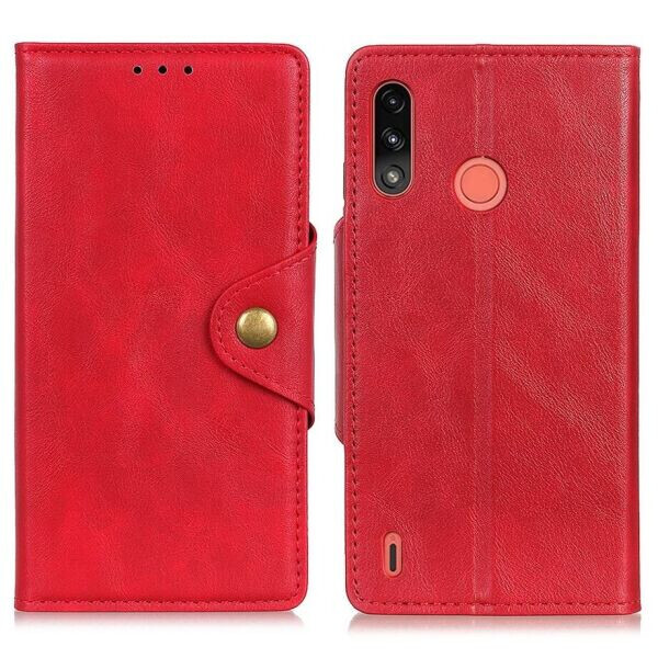 

Чехол UniCase Vintage Wallet для Motorola Moto E7 Power / Moto E7i / Moto E7i Power - Red