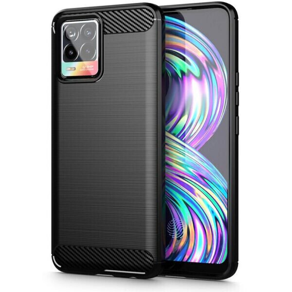 

Защитный чехол UniCase Carbon для Realme 8 / 8 Pro - Black