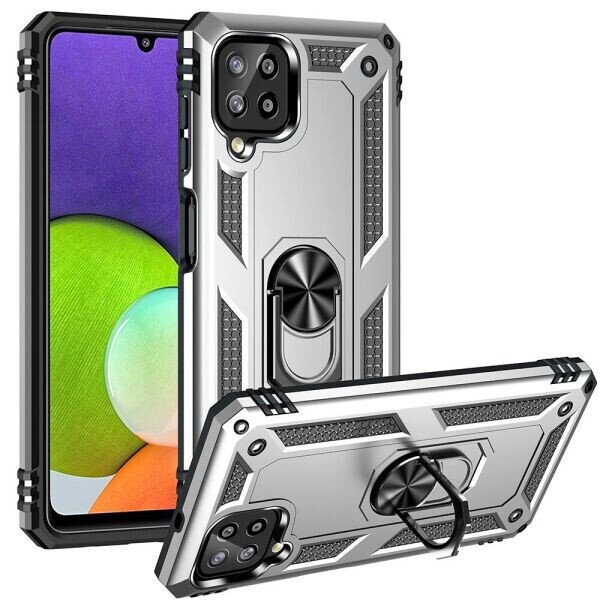 

Защитный чехол Deexe Armor Case для Samsung Galaxy A22 (A225) - Silver