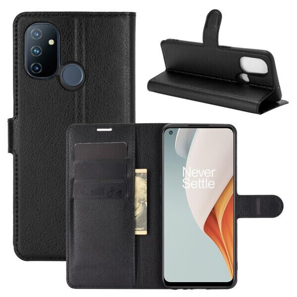 

Чехол-книжка Deexe Book Type для OnePlus Nord N100 - Black