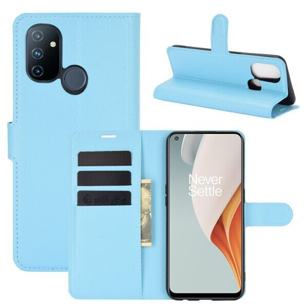 

Чехол-книжка Deexe Book Type для OnePlus Nord N100 - Blue