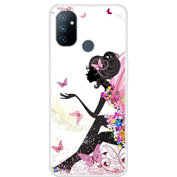 

Силиконовый (TPU) чехол Deexe Life Style для OnePlus Nord N100 - Beauty
