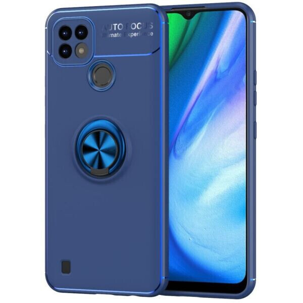 

Защитный чехол UniCase Magnetic Ring для Realme C21 - Blue