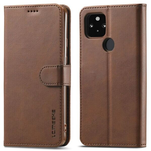 

Чехол LC.IMEEKE Wallet Case для Realme C21 - Brown