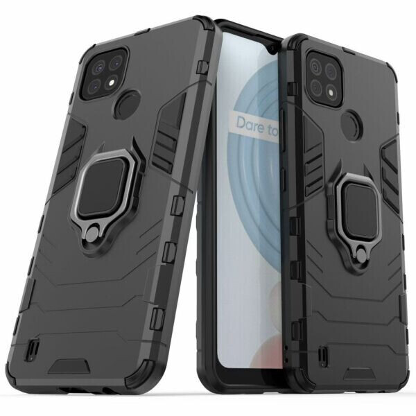 

Защитный чехол Deexe Hybrid Case для Realme C21 - Black