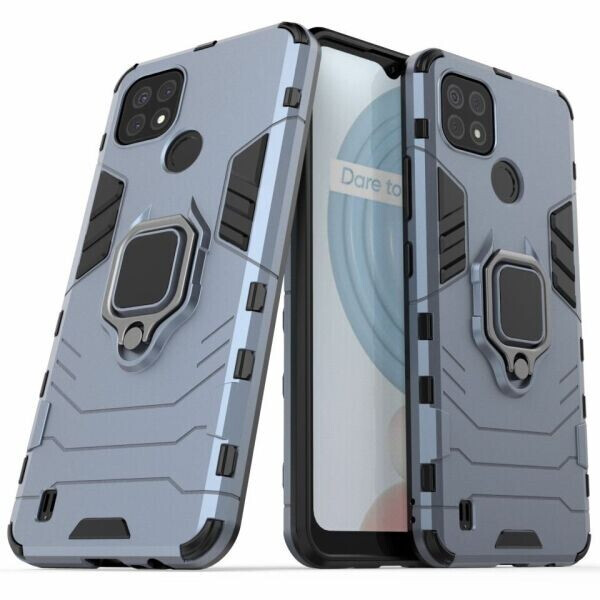 

Защитный чехол Deexe Hybrid Case для Realme C21 - Blue