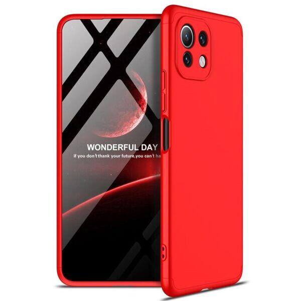 

Защитный чехол GKK Double Dip Case для Xiaomi Mi 11 Lite - Red