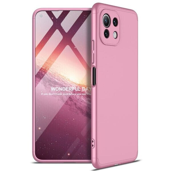 

Защитный чехол GKK Double Dip Case для Xiaomi Mi 11 Lite - Rose Gold
