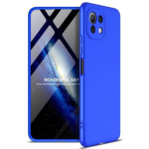 

Защитный чехол GKK Double Dip Case для Xiaomi Mi 11 Lite - Blue