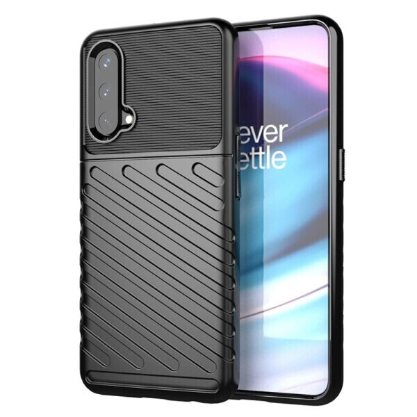 

Защитный чехол Deexe Thunder Series для OnePlus Nord CE - Black