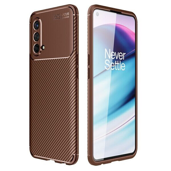 

Защитный чехол Deexe Fusion для OnePlus Nord CE - Brown