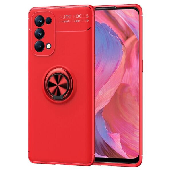 

Защитный чехол UniCase Magnetic Ring для OPPO A54 5G / A74 5G - Red