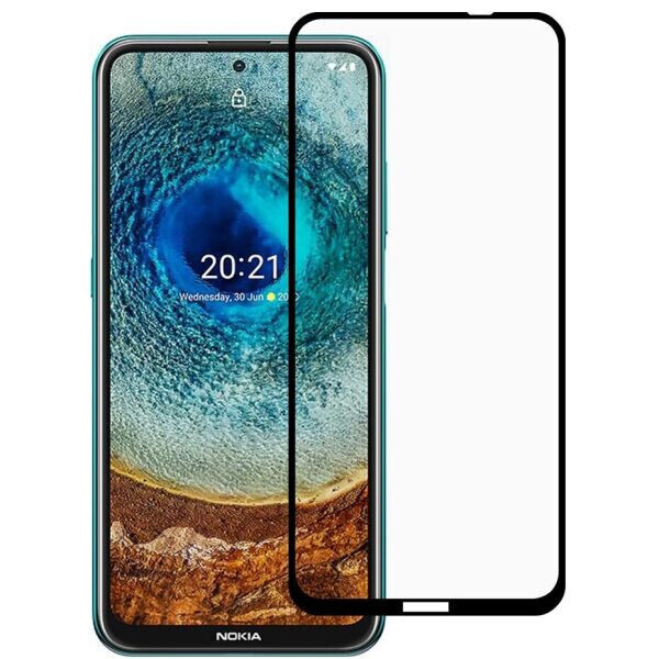 

Защитное стекло Deexe Full Glue Coverage для Nokia X10 / X20 - Black
