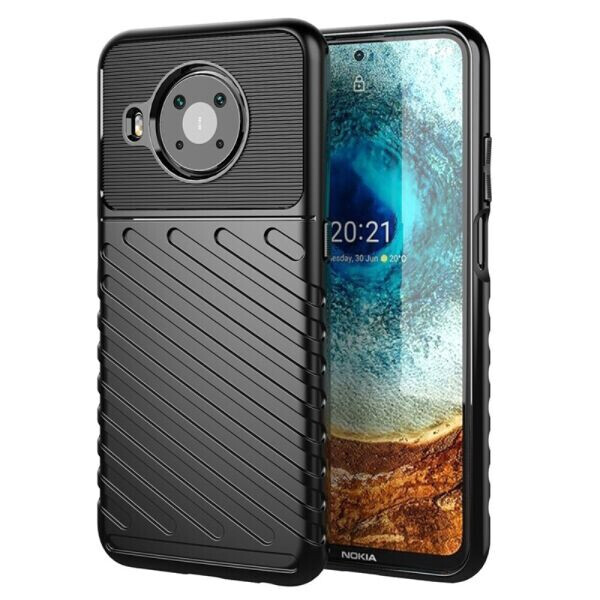 

Защитный чехол Deexe Thunder Series для Nokia X10 / X20 - Black