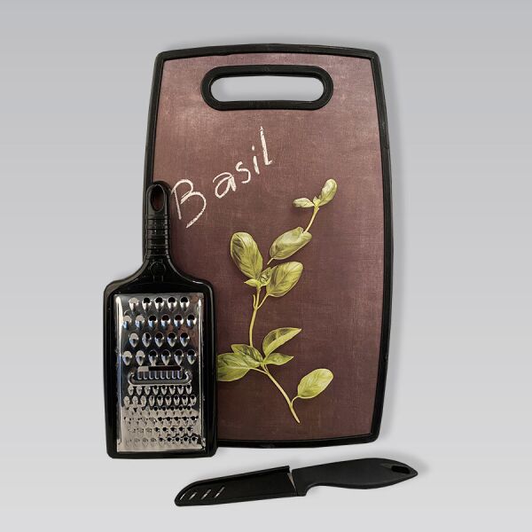 

Разделочная доска с ножом и теркой Maestro 23 х 37 х 1,2 Brown (MR-1784)