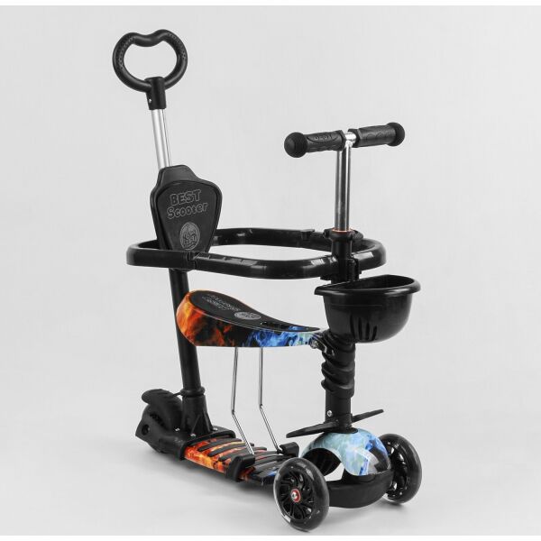 

Самокат 5 в 1 Best Scooter 5203 Black (5203)