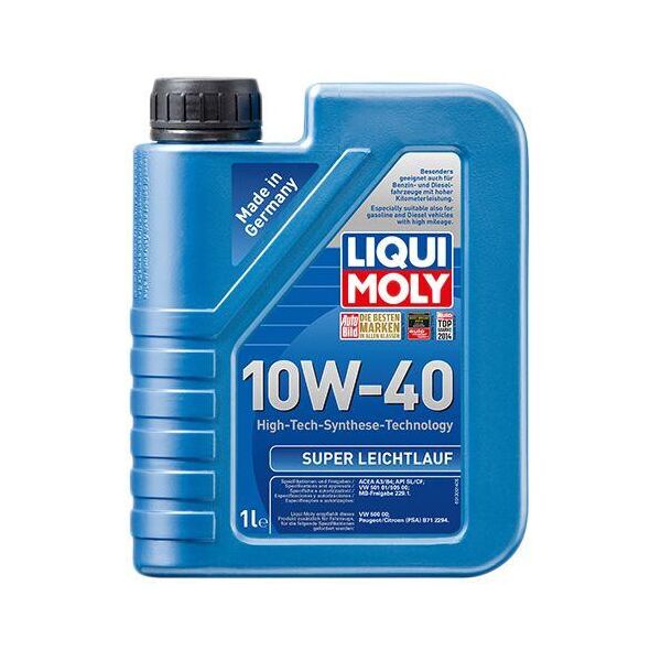 

Полусинтетическое моторное масло Liqui Moly Super Leichtlauf SAE 10W-40 1 л.