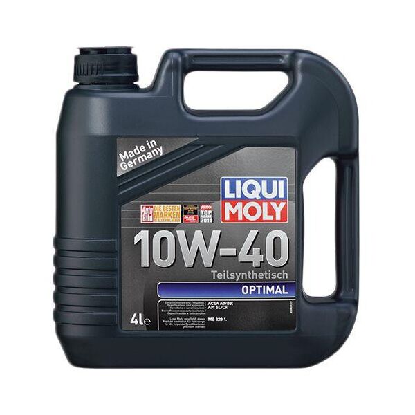

Полусинтетическое моторное масло Liqui Moly Optimal SAE 10W-40 4 л.