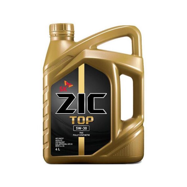 

Моторное масло ZIC TOP 5W-30, 4л.