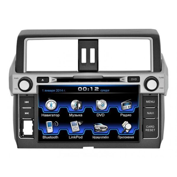 

Штатная магнитола Toyota Land Cruiser 150 (Prado) 2014+