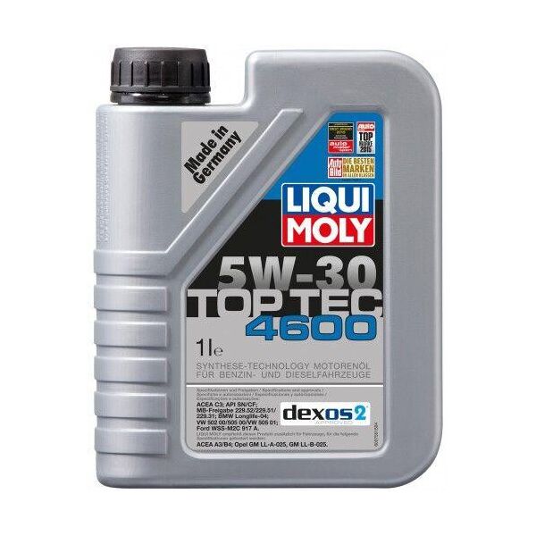 

Синтетическое моторное масло Liqui Moly Top Tec 4600 5W-30 1 л.