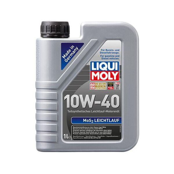 

Полусинтетическое моторное масло Liqui Moly MoS2 Leichtlauf SAE 10W-40 1 л.