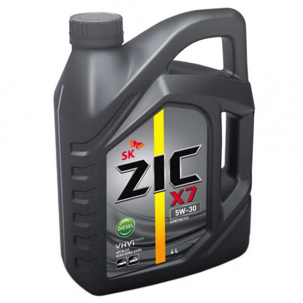 

Моторное масло ZIC X7 5W-30 Diesel, 4л.