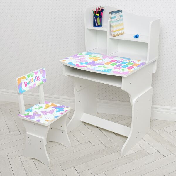 

Парта Bambi Бабочки 904-114 White / Color (904-114)