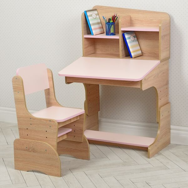 

Парта Bambi F2071-8 (2) Wood/Pink (F2071-8 (2))