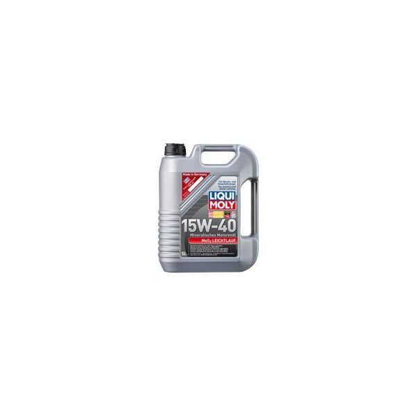 

Минеральное моторное масло Liqui Moly MoS2 Leichtlauf SAE 15W-40 5 л.