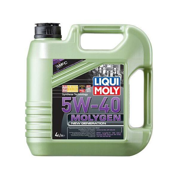 

Синтетическое моторное масло Liqui Moly Molygen New Generation 5W-40 4 л.