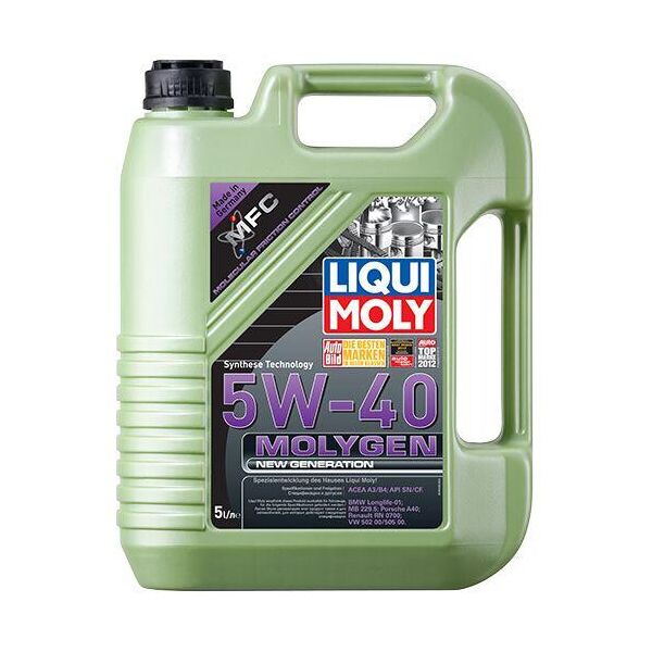 

Синтетическое моторное масло Liqui Moly Molygen New Generation 5W-40 5 л.