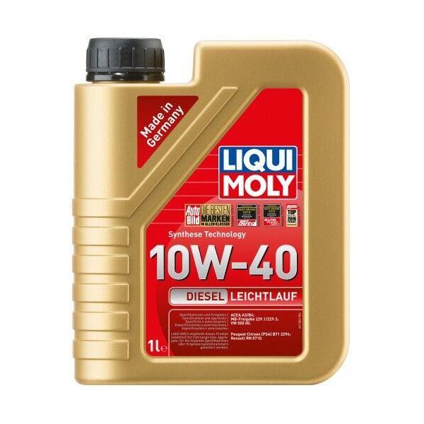 

Полусинтетическое моторное масло Liqui Moly Diesel Leichtlauf 10W40 1 л.