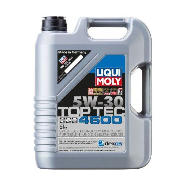 

Синтетическое моторное масло Liqui Moly Top Tec 4600 5W-30 5 л.