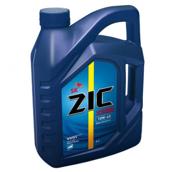 

Моторное масло ZIC X5000 10W-40, 6л.