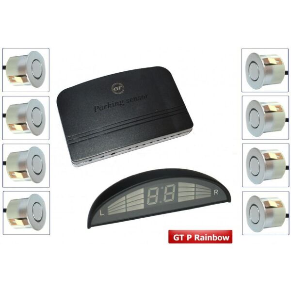 

Парктроник GT P Rainbow 8 silver (P RB8 Silver)