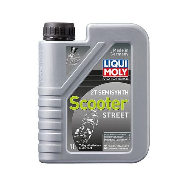 

Масло для 2-тактных двигателей LIQUI MOLY Motorbike 2T Semisynth Scooter 1 л.