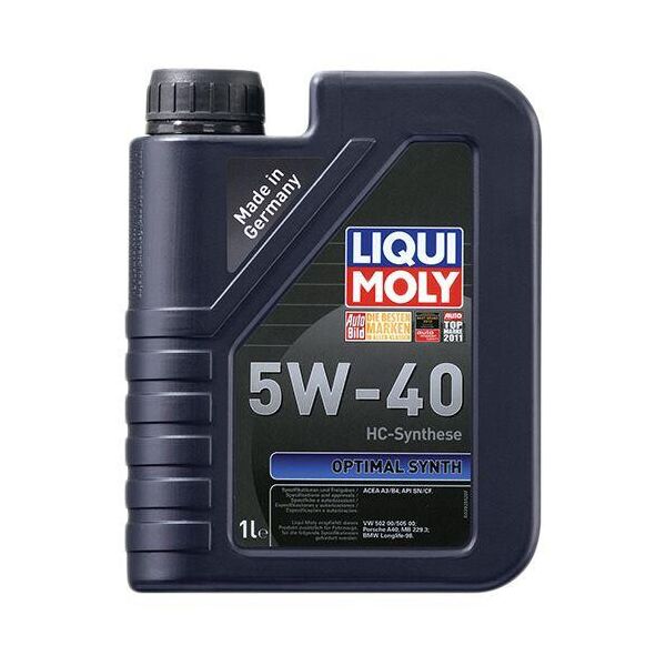 

Синтетическое моторное масло Liqui Moly Optimal Synth SAE 5W-40 1 л.