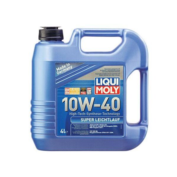 

Полусинтетическое моторное масло Liqui Moly Super Leichtlauf SAE 10W-40 4 л.