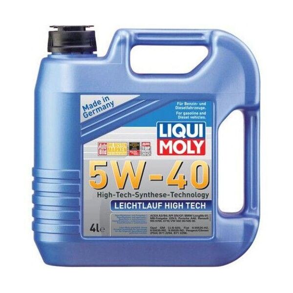 

Синтетическое моторное масло Liqui Moly Leichtlauf High Tech 5W-40 4 л.