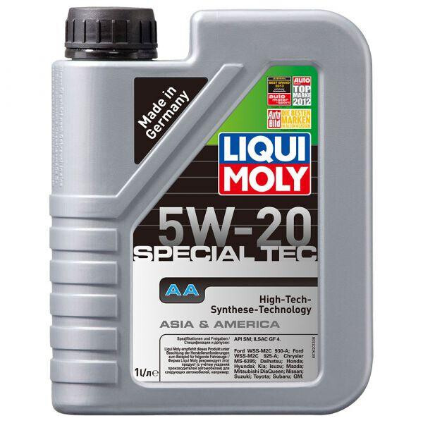 

Синтетическое моторное масло Liqui Moly SPECIAL TEC AA 5W-20 1 л.