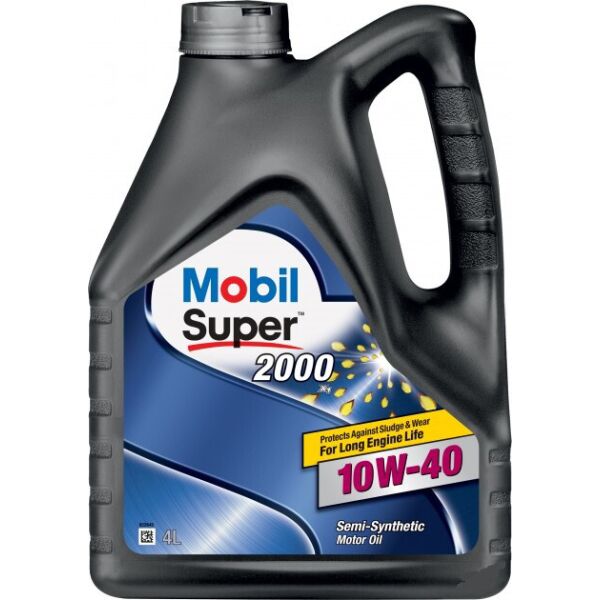 

Моторное масло Mobil Super 2000 10W-40, 4л.