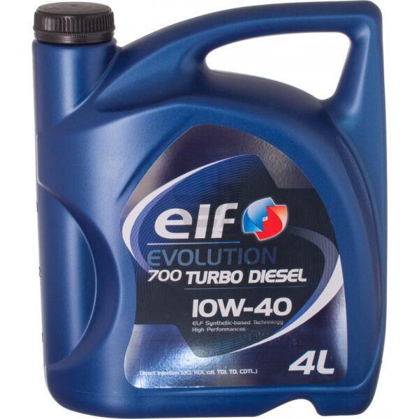 

Моторное масло ELF Evol 700 Turbo Diesel 10W-40 4л