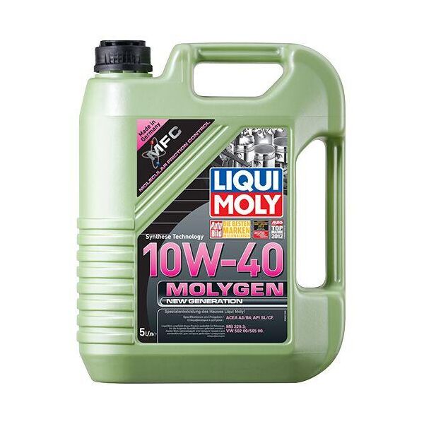 

Полусинтетическое моторное масло Liqui Moly Molygen New Generation 10W-40 5 л.