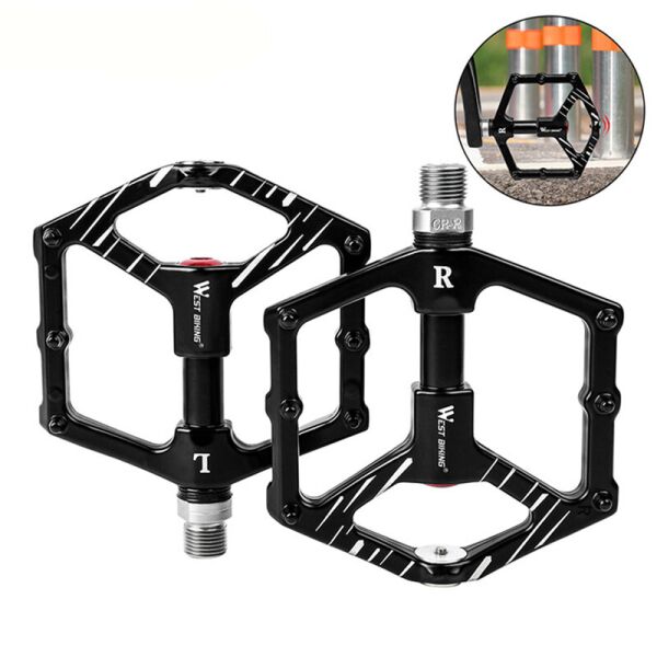 

Педали для велосипеда West Biking 0802073 AL-99 Black 2 штуки металл (F_4938-15178)