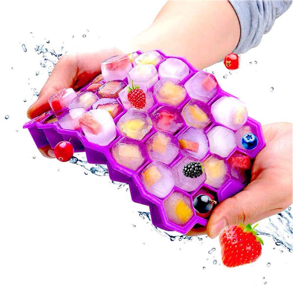 

Силиконовая форма для льда CUMENSS Соты Purple емкость для хранения (F_3474-13153)