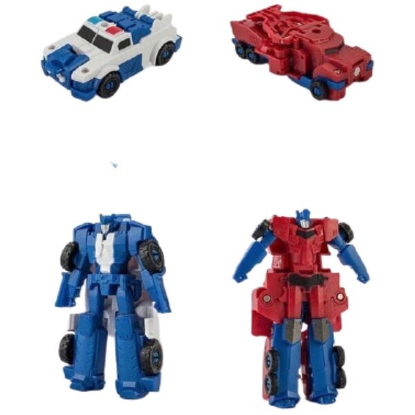 

Детский игрушечный робот-трансформер Hasbro 2в1 Оптимус и Стронгарм м/с "Роботы под прикрытием" машинка 15 см
