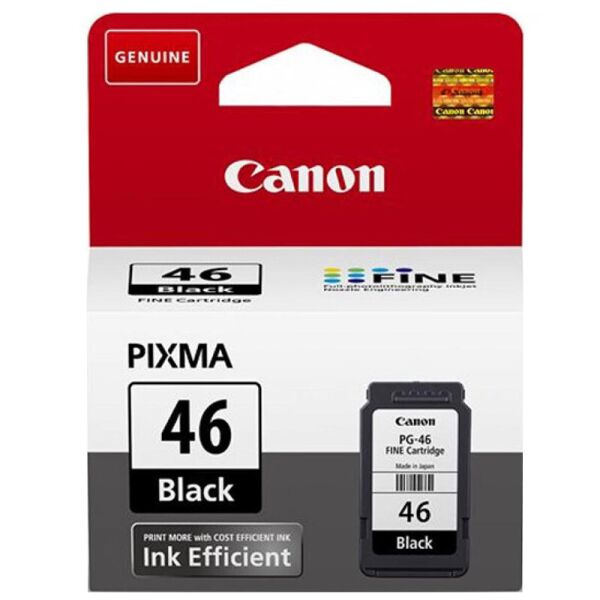 

Картридж CANON PG-46 Black совместим с принтерами Canon PIXMA E404 E464 E484 (F_992-2129)