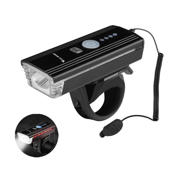 

Велосипедная фара West Biking 0701261 Black металлическая велофара LED фонарь для велосипеда (F_5103-15552)