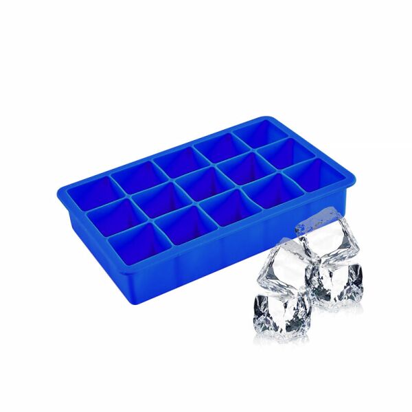 

Силиконовая форма для льда CUMENSS AI-807 Cube 15 Blue кубики (F_5663-18917)